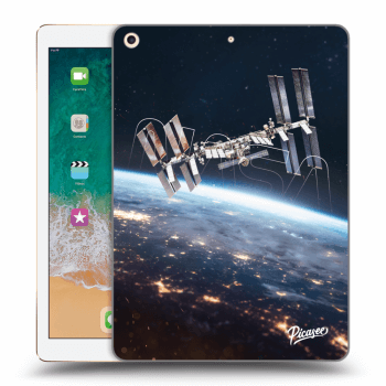 Picasee silikonový průhledný obal pro Apple iPad 9.7" 2017 (5. gen) - Station