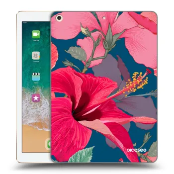 Obal pro Apple iPad 9.7" 2017 (5. gen) - Hibiscus
