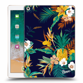 Picasee silikonový průhledný obal pro Apple iPad 9.7" 2017 (5. gen) - Pineapple Color