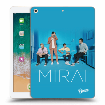 Picasee silikonový průhledný obal pro Apple iPad 9.7" 2017 (5. gen) - Mirai - Blue