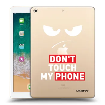 Obal pro Apple iPad 9.7" 2017 (5. gen) - Angry Eyes - Transparent