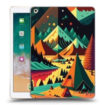 Picasee silikonový průhledný obal pro Apple iPad 9.7" 2017 (5. gen) - Colorado