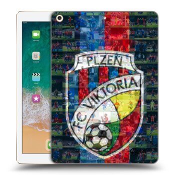 Picasee silikonový průhledný obal pro Apple iPad 9.7" 2017 (5. gen) - FC Viktoria Plzeň A