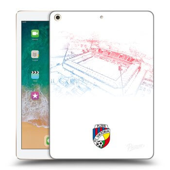 Picasee silikonový průhledný obal pro Apple iPad 9.7" 2017 (5. gen) - FC Viktoria Plzeň C