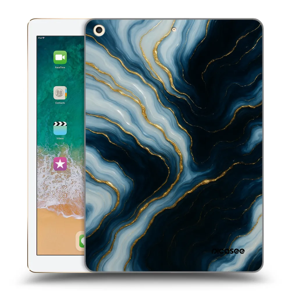 Picasee silikonový průhledný obal pro Apple iPad 9.7" 2017 (5. gen) - Luna