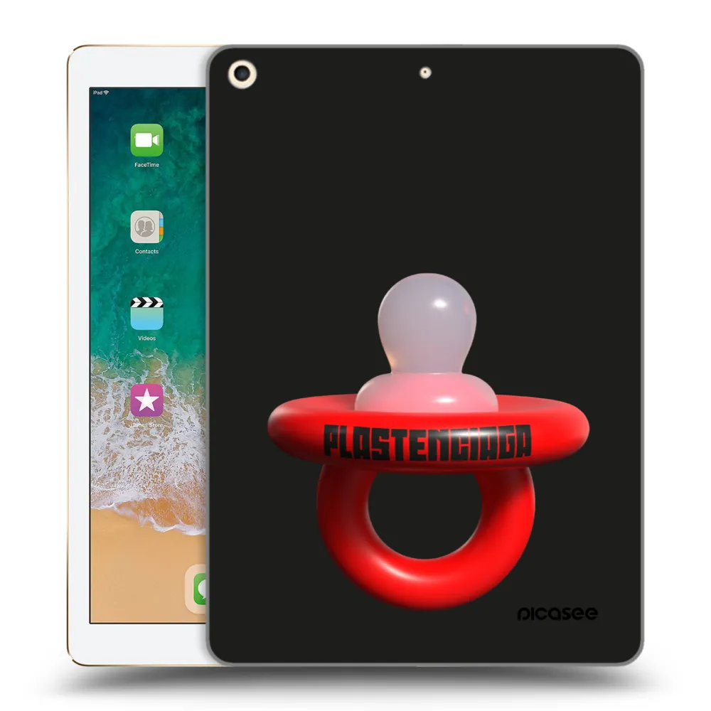 Picasee silikonový průhledný obal pro Apple iPad 9.7" 2017 (5. gen) - Le Dudel