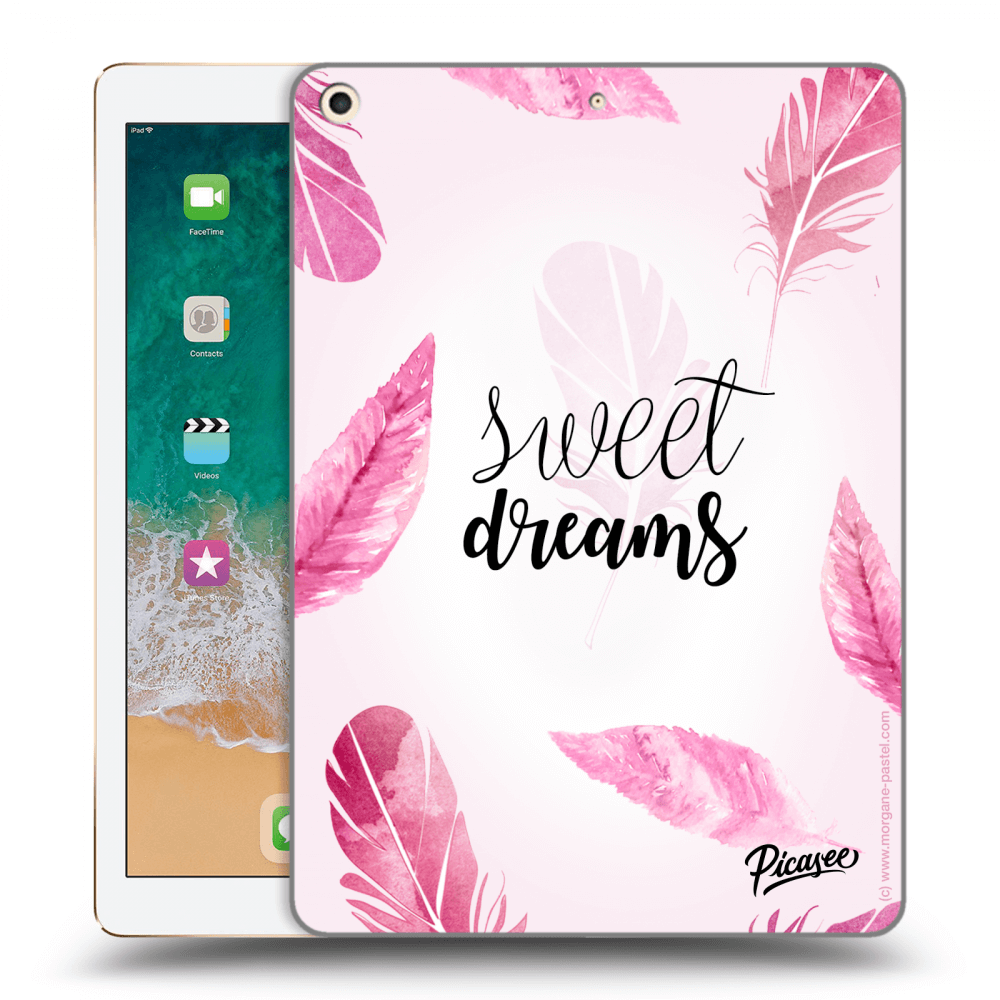 Picasee silikonový průhledný obal pro Apple iPad 9.7" 2017 (5. gen) - Sweet dreams