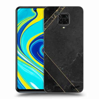 Obal pro Xiaomi Redmi Note 9 Pro - Black tile