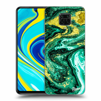 Obal pro Xiaomi Redmi Note 9 Pro - Green Gold