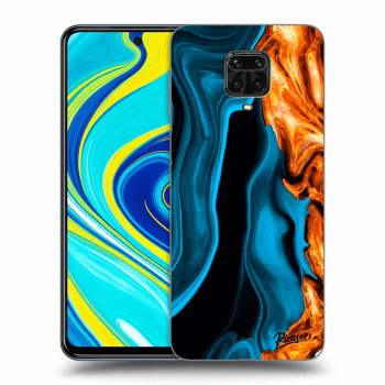 Obal pro Xiaomi Redmi Note 9 Pro - Gold blue