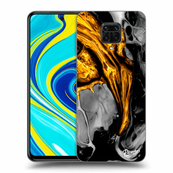 Obal pro Xiaomi Redmi Note 9 Pro - Black Gold