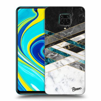 Obal pro Xiaomi Redmi Note 9S - Black & White geometry