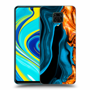 Obal pro Xiaomi Redmi Note 9S - Gold blue