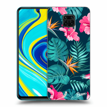 Obal pro Xiaomi Redmi Note 9S - Pink Monstera