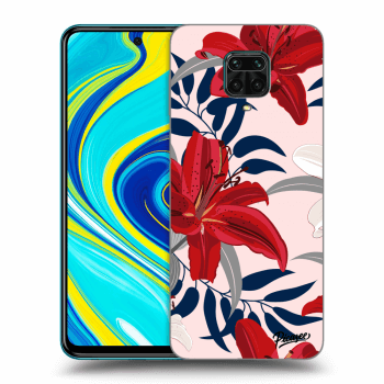 Obal pro Xiaomi Redmi Note 9S - Red Lily