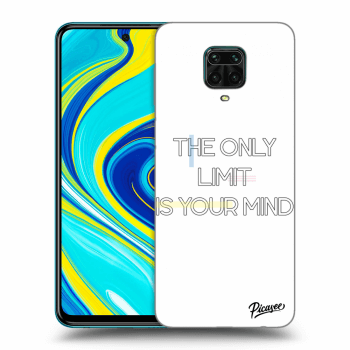 Picasee silikonový průhledný obal pro Xiaomi Redmi Note 9S - The only limit is your mind