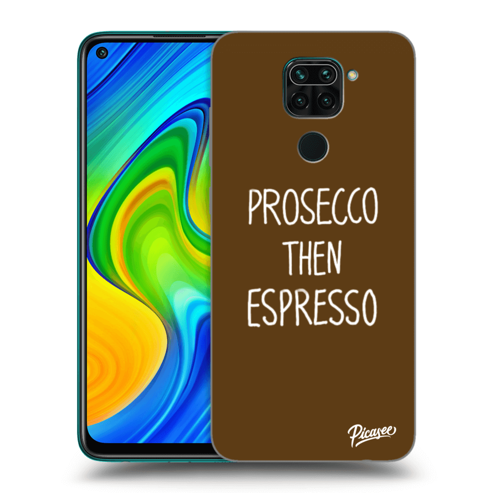 Picasee ULTIMATE CASE pro Xiaomi Redmi Note 9 - Prosecco then espresso
