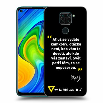 Obal pro Xiaomi Redmi Note 9 - Kazma - SVĚT PATŘÍ TĚM, CO SE NEPOSEROU