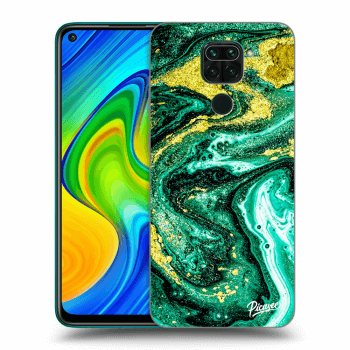 Picasee ULTIMATE CASE pro Xiaomi Redmi Note 9 - Green Gold