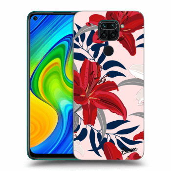 Picasee ULTIMATE CASE pro Xiaomi Redmi Note 9 - Red Lily