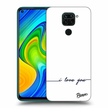 Obal pro Xiaomi Redmi Note 9 - I love you