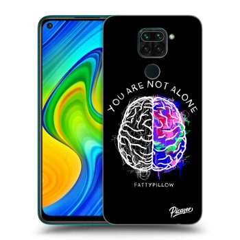 Obal pro Xiaomi Redmi Note 9 - Brain - White