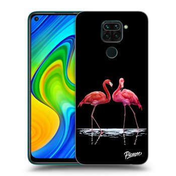 Obal pro Xiaomi Redmi Note 9 - Flamingos couple