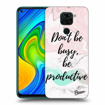 Picasee ULTIMATE CASE pro Xiaomi Redmi Note 9 - Don't be busy, be productive