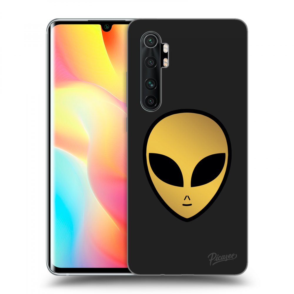 Silikonový černý Obal Pro Xiaomi Mi Note 10 Lite - Earth - Alien