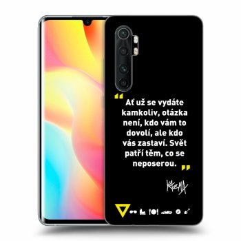 Obal pro Xiaomi Mi Note 10 Lite - Kazma - SVĚT PATŘÍ TĚM, CO SE NEPOSEROU