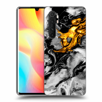 Obal pro Xiaomi Mi Note 10 Lite - Black Gold 2