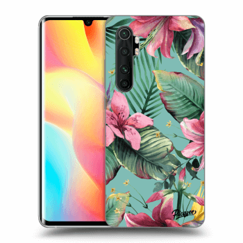 Picasee silikonový černý obal pro Xiaomi Mi Note 10 Lite - Hawaii