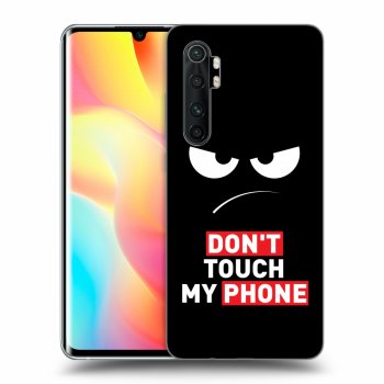 Obal pro Xiaomi Mi Note 10 Lite - Angry Eyes - Transparent