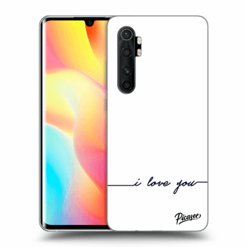 Obal pro Xiaomi Mi Note 10 Lite - I love you