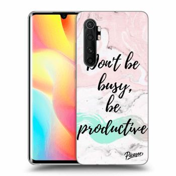 Picasee ULTIMATE CASE pro Xiaomi Mi Note 10 Lite - Don't be busy, be productive