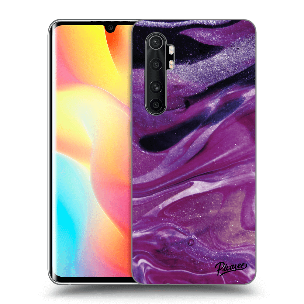 Picasee ULTIMATE CASE pro Xiaomi Mi Note 10 Lite - Purple glitter