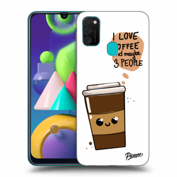 Obal pro Samsung Galaxy M21 M215F - Cute coffee