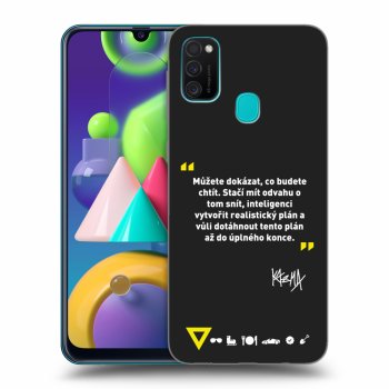 Obal pro Samsung Galaxy M21 M215F - Kazma - MŮŽETE DOKÁZAT, CO BUDETE CHTÍT