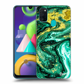 Obal pro Samsung Galaxy M21 M215F - Green Gold