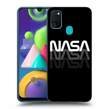 Picasee silikonový černý obal pro Samsung Galaxy M21 M215F - NASA Triple