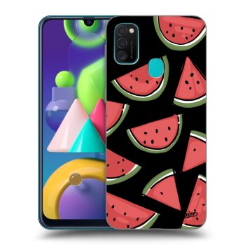 Picasee silikonový černý obal pro Samsung Galaxy M21 M215F - Melone