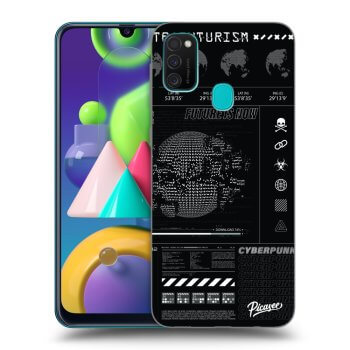 Picasee silikonový černý obal pro Samsung Galaxy M21 M215F - FUTURE