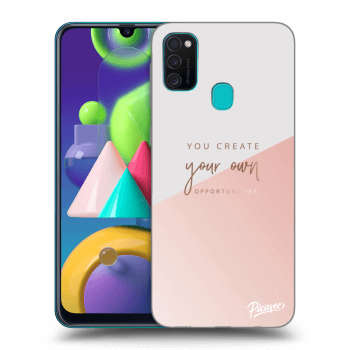 Picasee silikonový černý obal pro Samsung Galaxy M21 M215F - You create your own opportunities