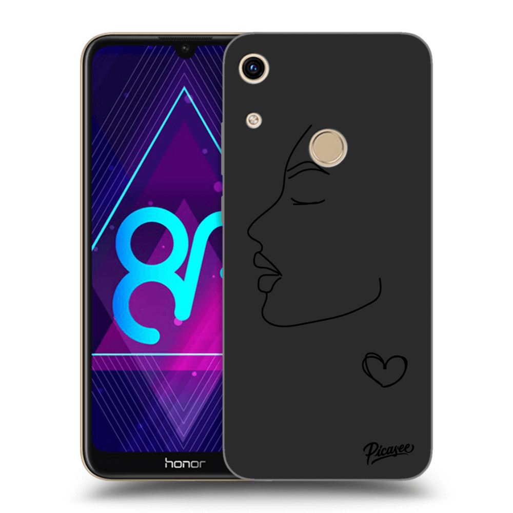 Picasee silikonový černý obal pro Honor 8A - Couple girl