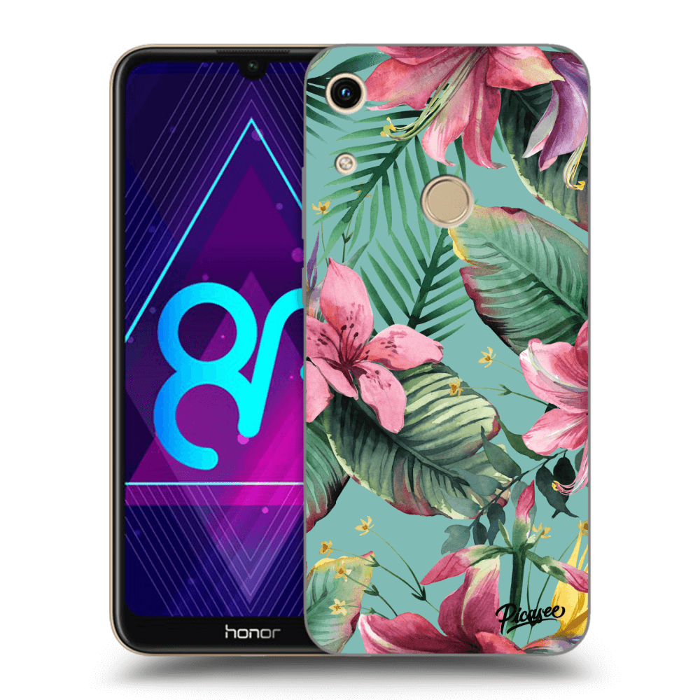 Picasee silikonový průhledný obal pro Honor 8A - Hawaii