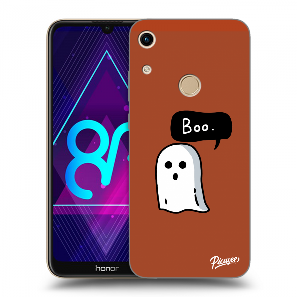 Picasee silikonový průhledný obal pro Honor 8A - Boo