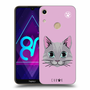 Picasee silikonový průhledný obal pro Honor 8A - Chybí mi kočky - Růžová