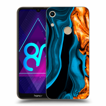Obal pro Honor 8A - Gold blue
