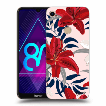 Obal pro Honor 8A - Red Lily