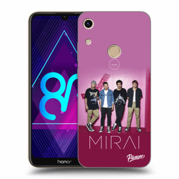 Picasee silikonový černý obal pro Honor 8A - Mirai - Pink